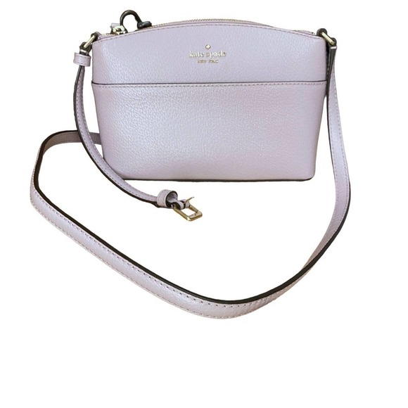 Kate Spade Lavender Mist Grove Street Millie Crossbody Purse Bag Leather - Picture 6 of 16